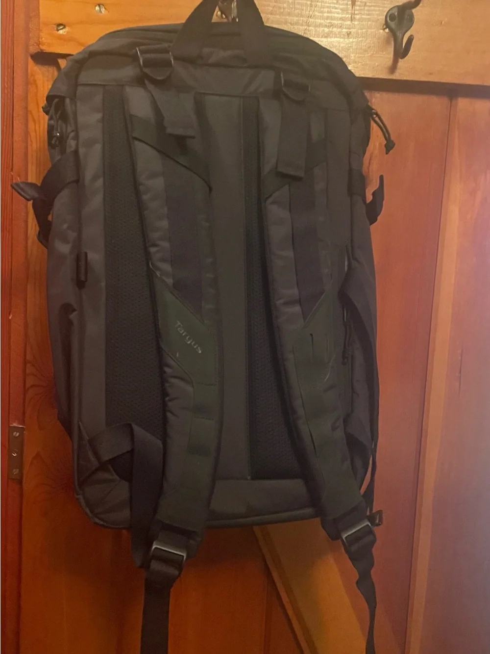 Targus Black Sol-Lite 15.6” Laptop Backpack New! Lightweight. Water Repellent